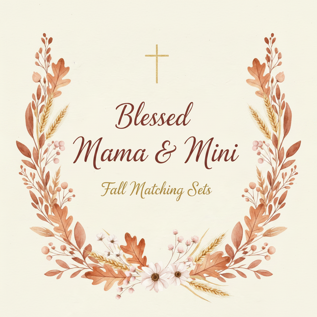 Blessed Mama & Mini Fall Matching Sets