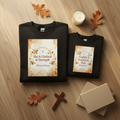 She is Clothed in Strength | Mama + Mini Matching Sweatshirt Set